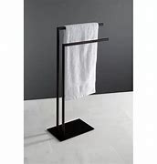 Image result for Kingston Brass Edenscape Pedestal Dual Free Standing Towel Stand
