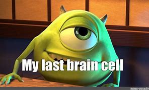 Image result for Last Brain Cell Monkey Meme