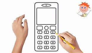 Image result for Drawing Phone for a Poster