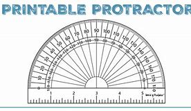 Image result for Free 3D Printable Protractor Actual Size