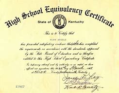 Image result for Illinois GED Certificate