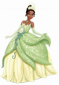 Image result for Princess Tiana Dress Cartoon