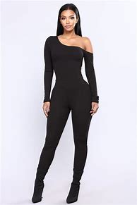 Image result for Fashion Nova Plus Size Black Jumpsuit