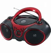 Image result for Sony Radio CD Player Red