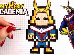 Image result for MHA Pixel Art 32X32 All Might