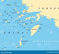 Image result for Dodecanese Islands Map Knidos