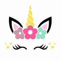 Image result for Flower Unicorn Crown Clip Art