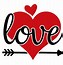 Image result for Heart Arrow Template