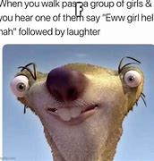 Image result for Sid the Sloth Ali a Meme