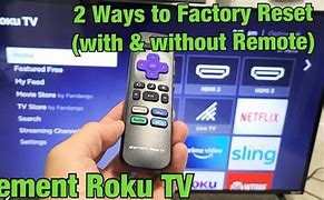 Image result for Element TV Factory Reset