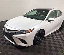 Image result for 2018 Camry XSE White with Black Roof