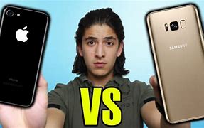 Image result for iPhone vs Galaxy S8 8