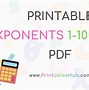 Image result for Place Value Chart with Exponents