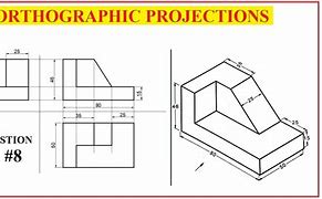 Image result for Orthographic Engineering Drawing