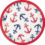 Image result for Nautical Anchor 7 Inch Plates