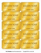 Image result for Golden Ticket Cricket Cut Out