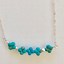 Image result for Turquoise Flower Necklace