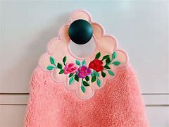 Image result for Decorative Floral Paper Towel Holder