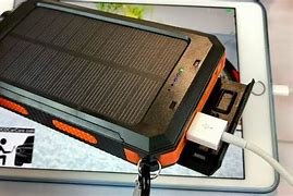 Image result for Solar Charging Power Bank