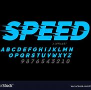 Image result for Speed Font Styles