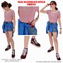 Image result for Elevens Style From Stranger Things