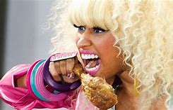 Image result for Nicki Minaj Eating Candy