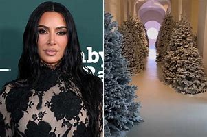 Image result for Kim Kardashian Christmas Decorations