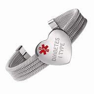 Image result for Diabetic Bracelets for Women