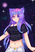 Image result for Galaxy Hair Girl Drawing