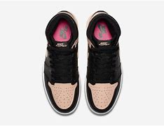 Image result for Air Jordan 1 Black Pink