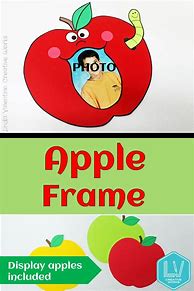 Image result for Apple Picture Frame Crafts for Kids