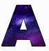 Image result for Galaxy Alphabet Pastel