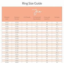 Image result for Australian Ring Size Chart