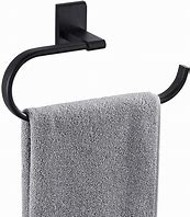 Image result for Black Towel Ring Holder