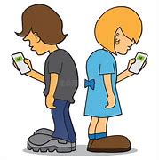 Image result for Cartoon Kids with Cell Phone