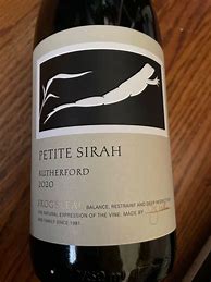 Image result for Frog's Leap Petite Sirah