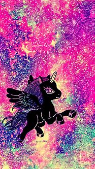 Image result for Rainbow Galaxy Unicorn PFP