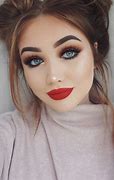 Image result for Messy Red Lipstick