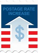Image result for How to Display Increase in Postage Rates