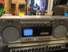 Image result for Montgomery Ward TV Boombox