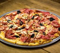 Image result for Traditional Anchovy Pizza