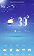 Image result for Weather App Template Design