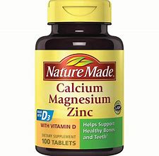 Image result for Nature Made Calcium Magnesium Zinc