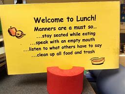 Image result for School Lunch Rules