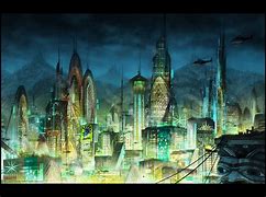 Image result for Alien Futuristic Cityscape