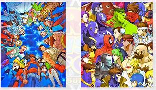 Image result for Marvel Super Heroes Capcom