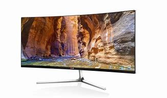 Image result for Curved LED Monitor