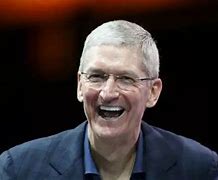 Image result for Tim Cook Laugghing