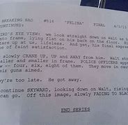 Image result for Breaking Bad Say My Name Script