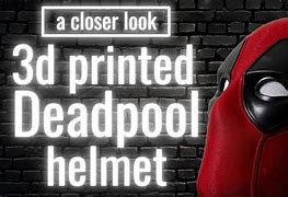 Image result for Deadpool Mask 3D Print